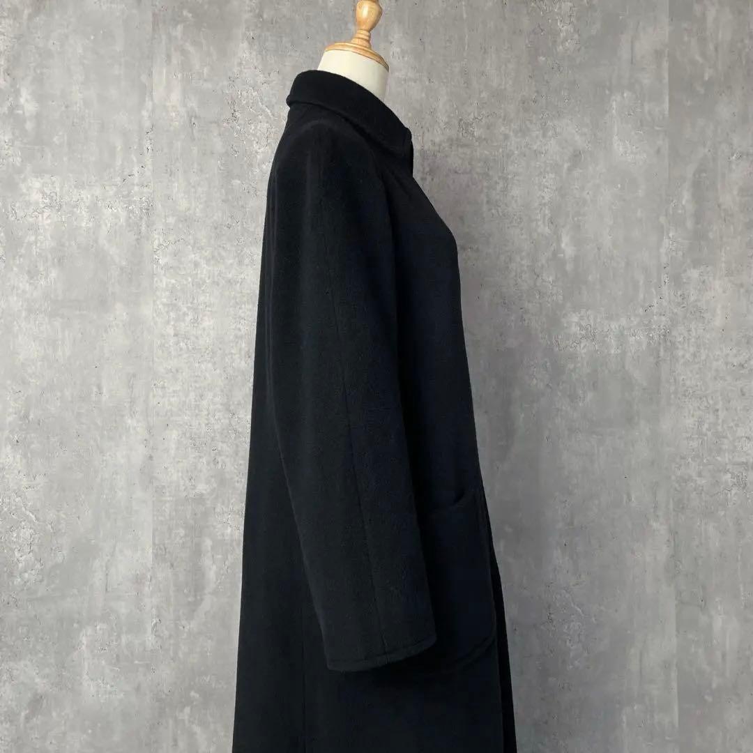 【最高級】MAXMARA 白タグ バージンウール ロングコート イタリア製 40