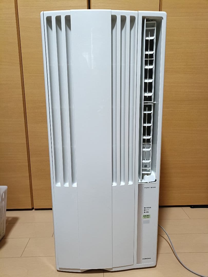 コロナ 窓用エアコン CW-16A　テラス延長窓枠付