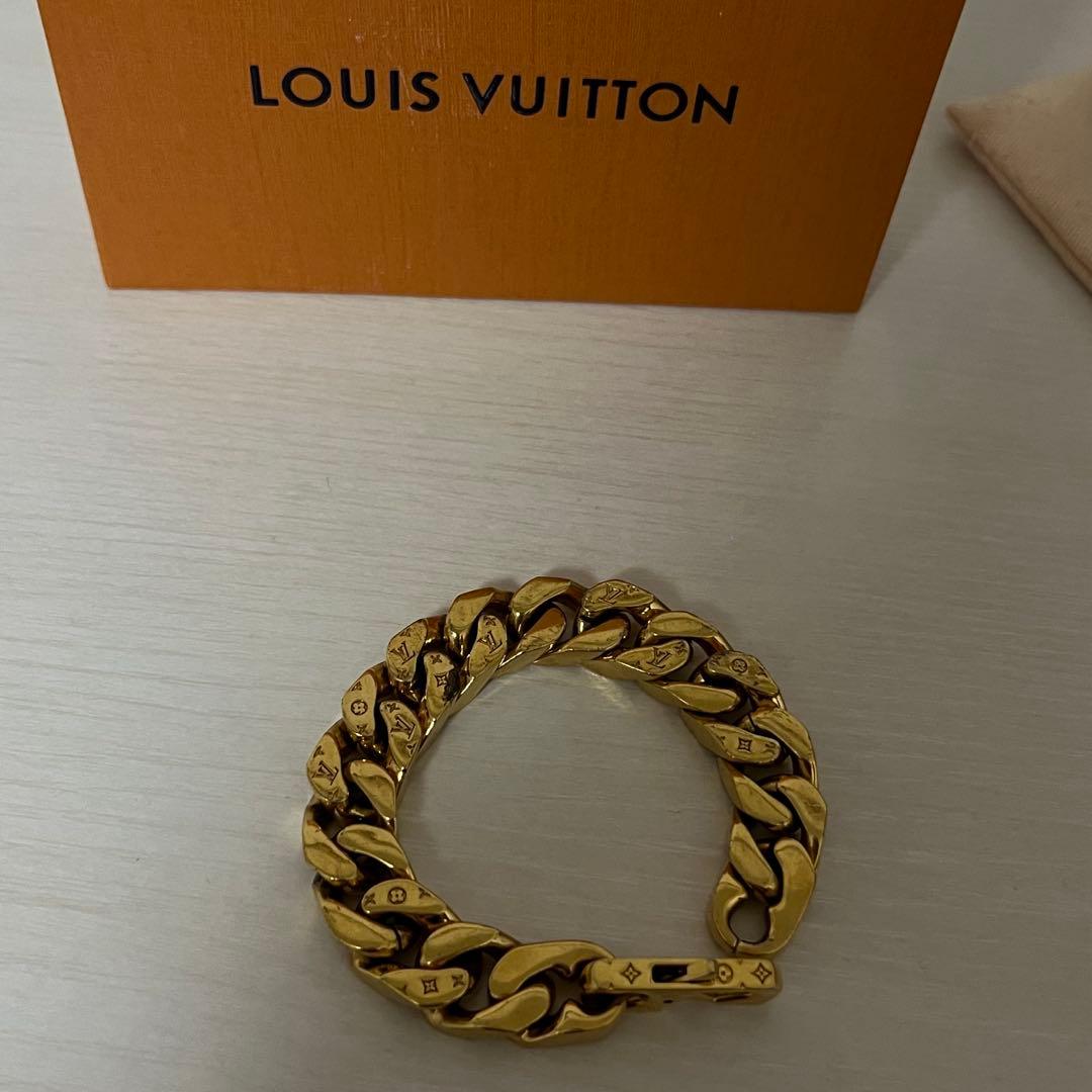 LOUIS VUITTON チェーンリンクス モノグラム ブレスレット