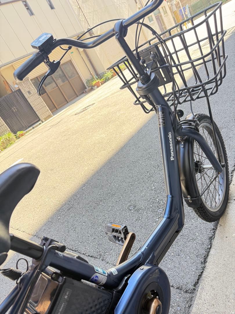 子供乗せ　パナソニック 電動アシスト自転車 チャイルドシート付き