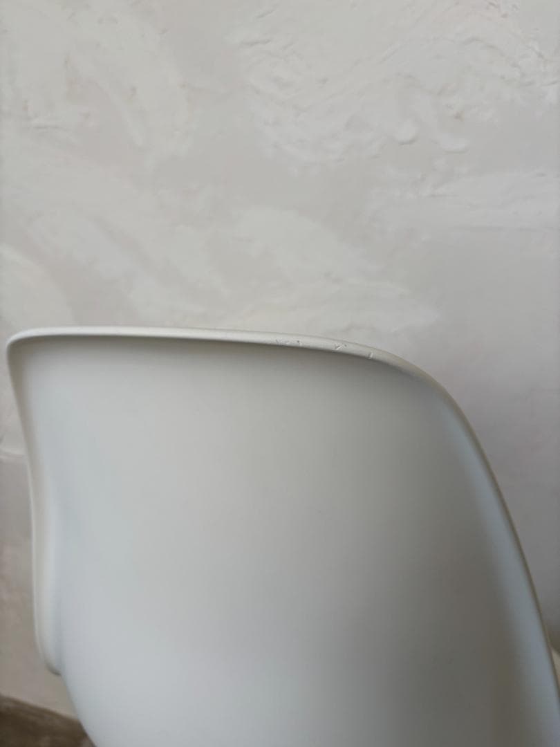 イームズ/Eamesシェルチェア ホワイト×オレンジ B