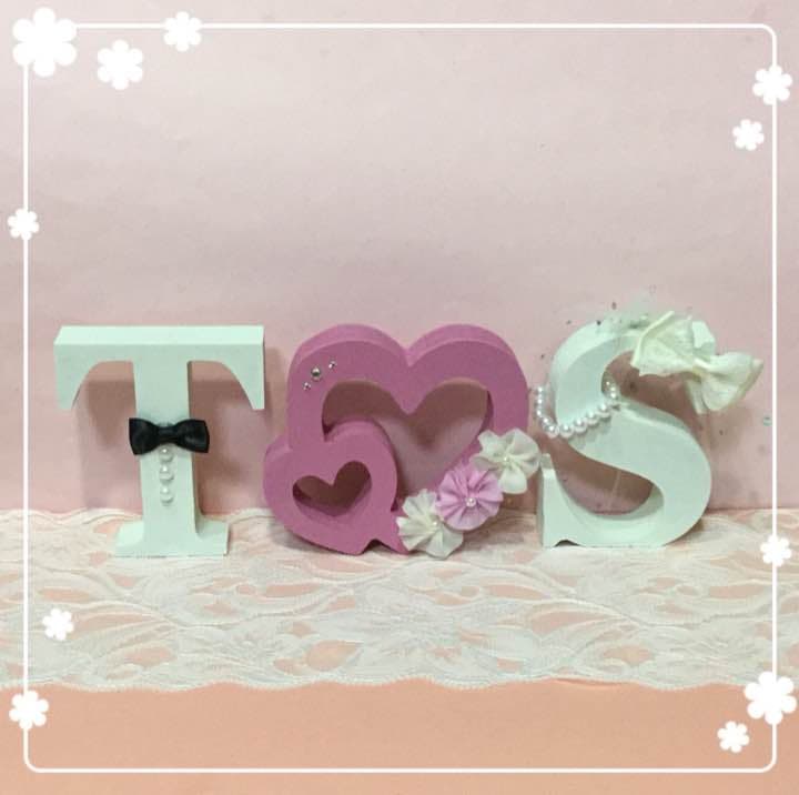 nope様確認用♡ウエディングバージョン・イニシャルオブジェ