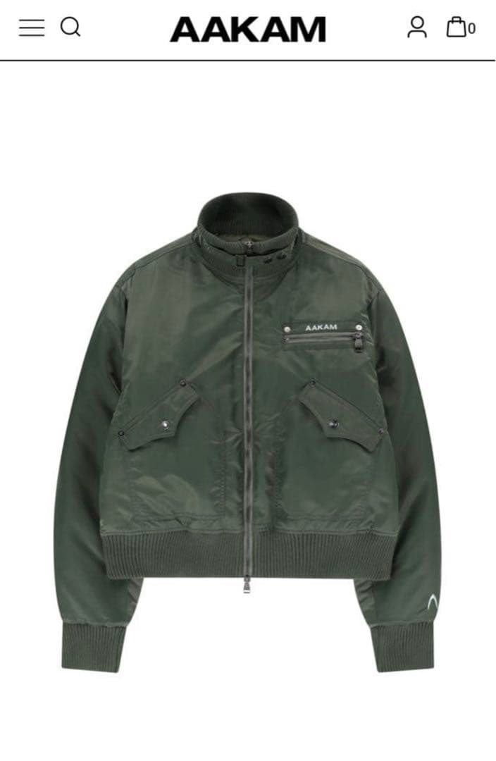 AAKAM MA-1ジャケット 2サイズ