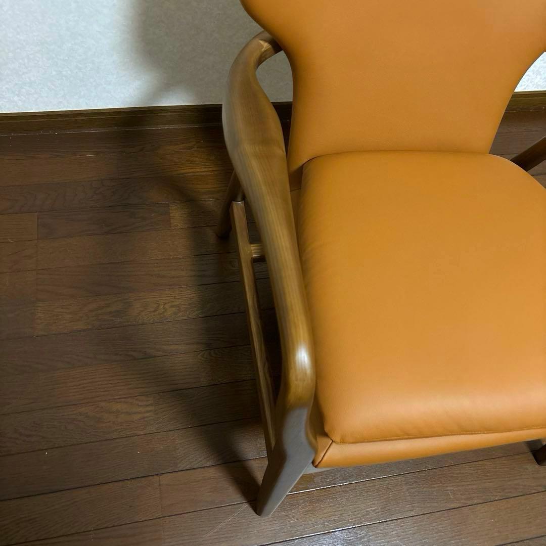 【極美品】フィンユール ラウンジチェア 総革 リプロダクト