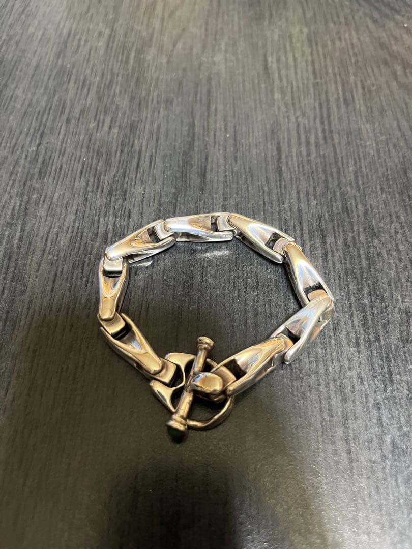 【SV@プロフ必読】ビルウォールレザー　ミニuジョイントブレスレット