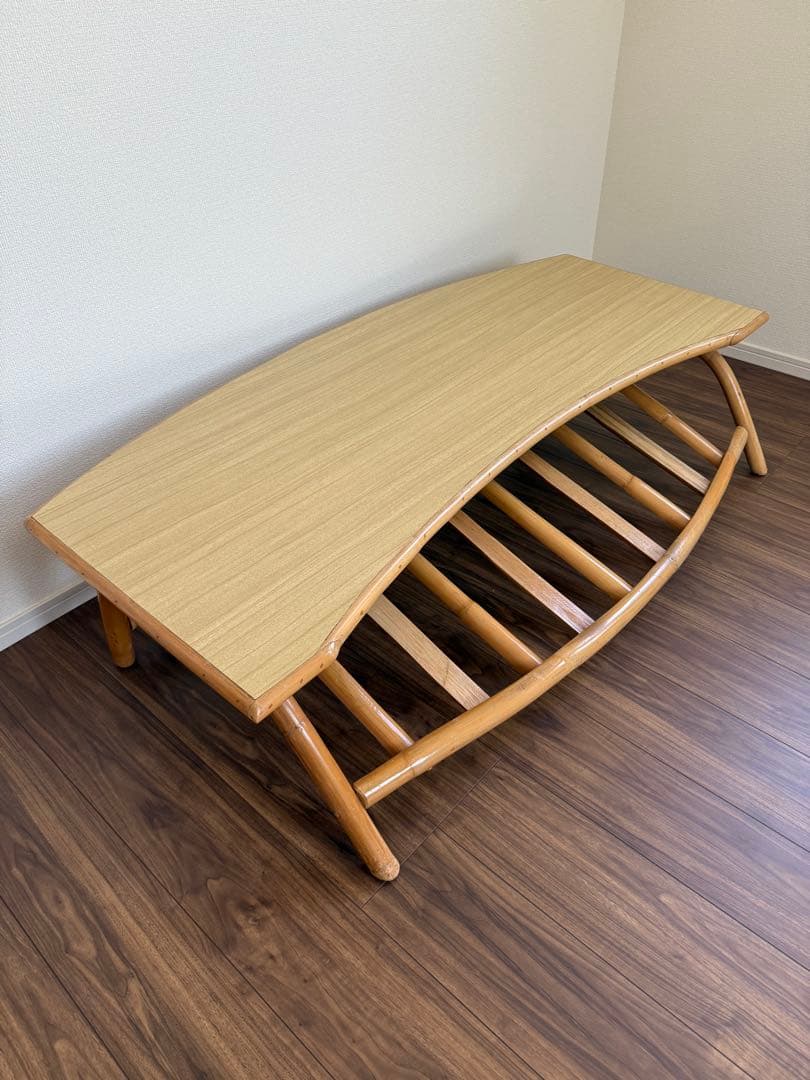 ラタンテレビボード　アンティーク　ヴィンテージ