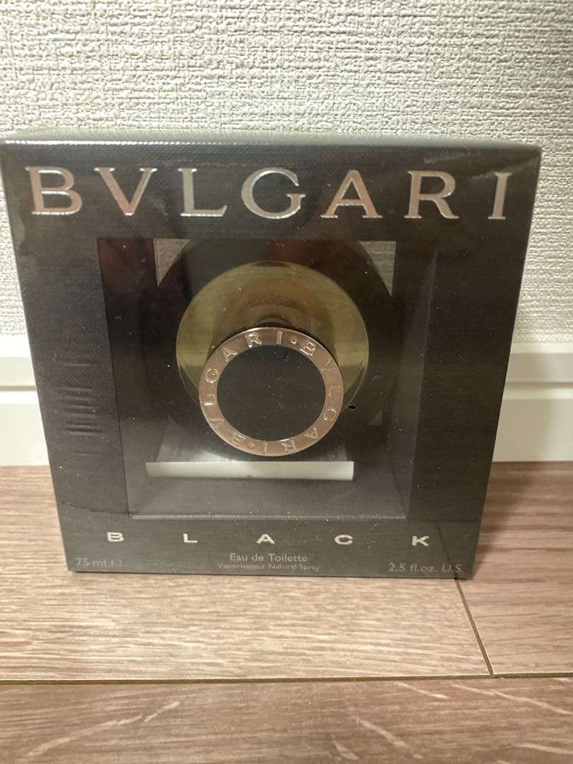 【新品未使用】BVLGARI BLACK ブルガリ ブラック 香水 75ml