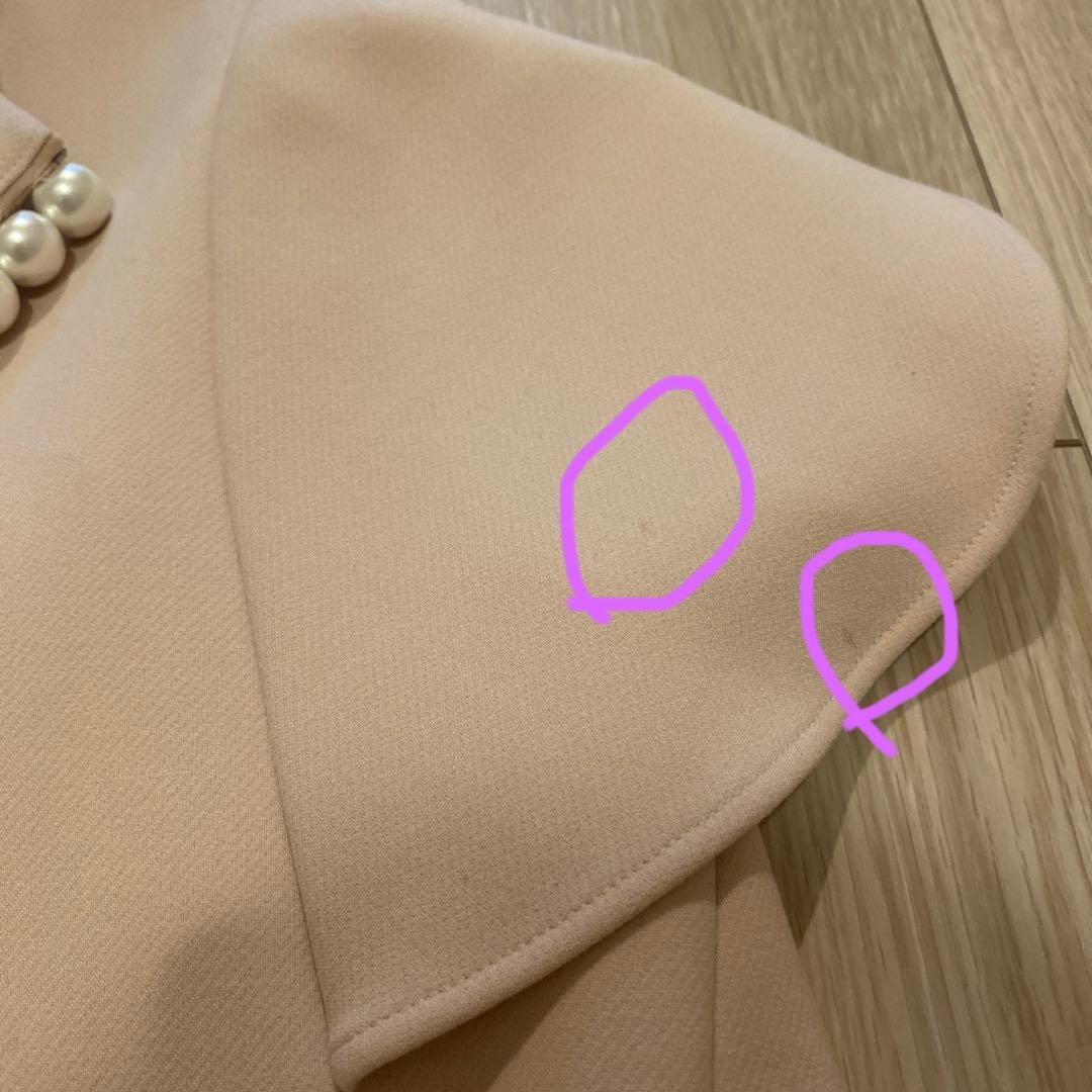 YOKOCHAN パールフリルトップス