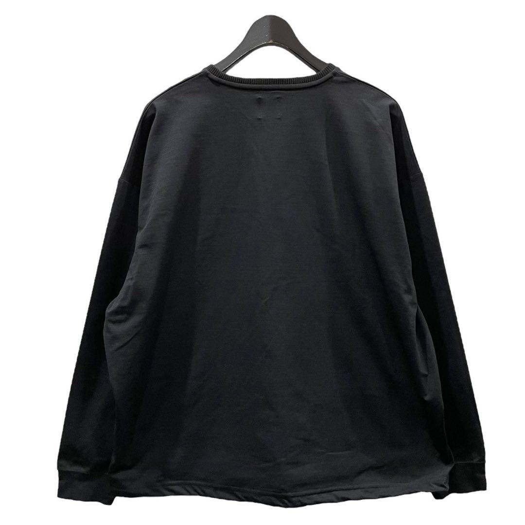 Wide Dadワイドダッド ブラック 長袖カットソー