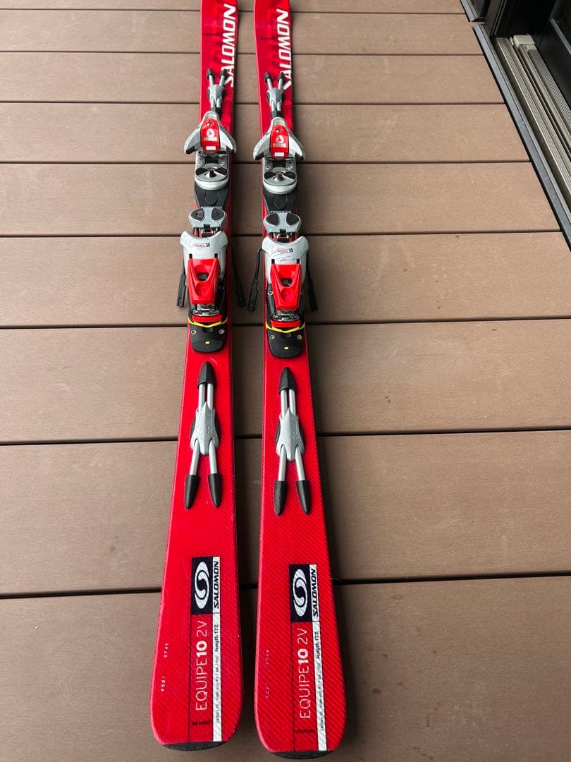Salomon EQUIPT 20 スキー レッド