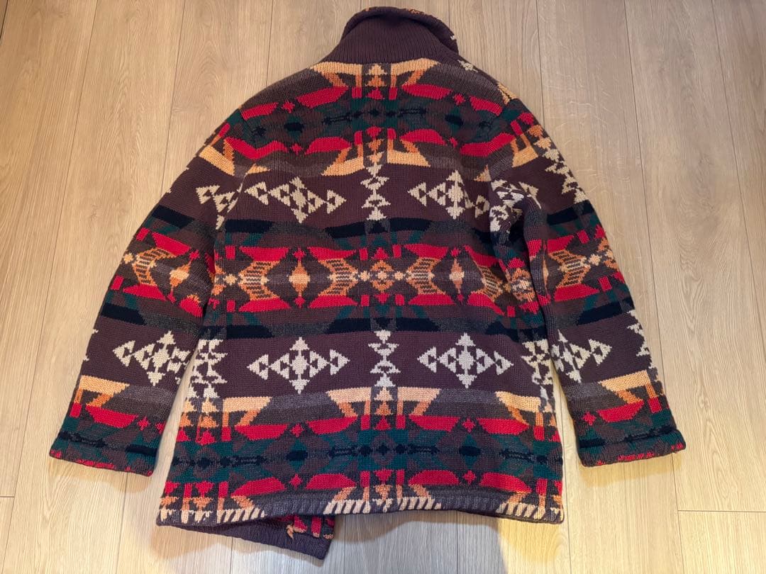 LAUREN RALPH LAUREN ネイティブ柄カーディガン M 美品