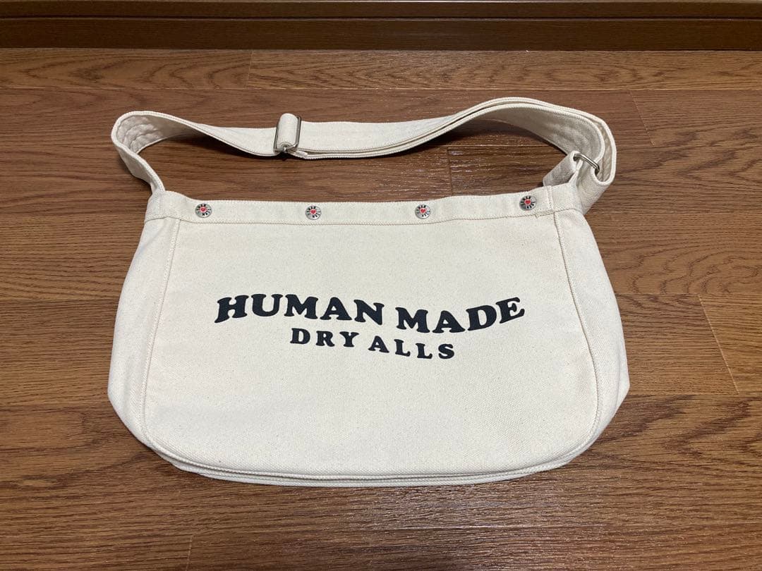 バッグ HUMAN MADE Paperboy Bag White NIGI