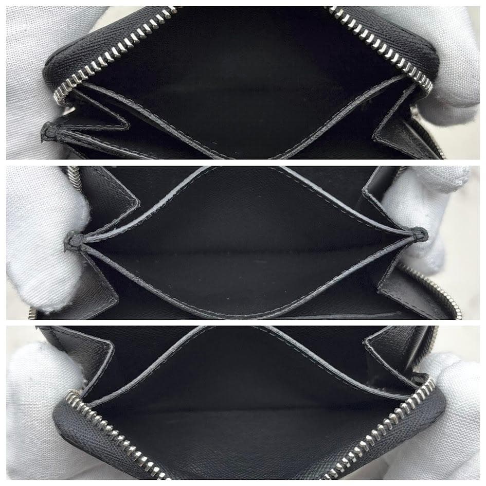 【極美品・IC搭載】ルイヴィトン　ダミエグラフィット　ジッピーパース