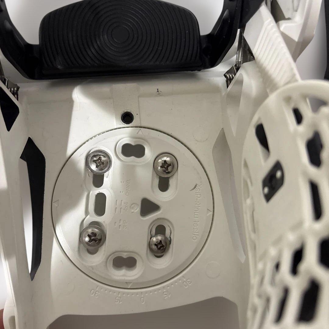 最終セール【美品】SUPERMATIC スノーボード ビンディングＬサイズ