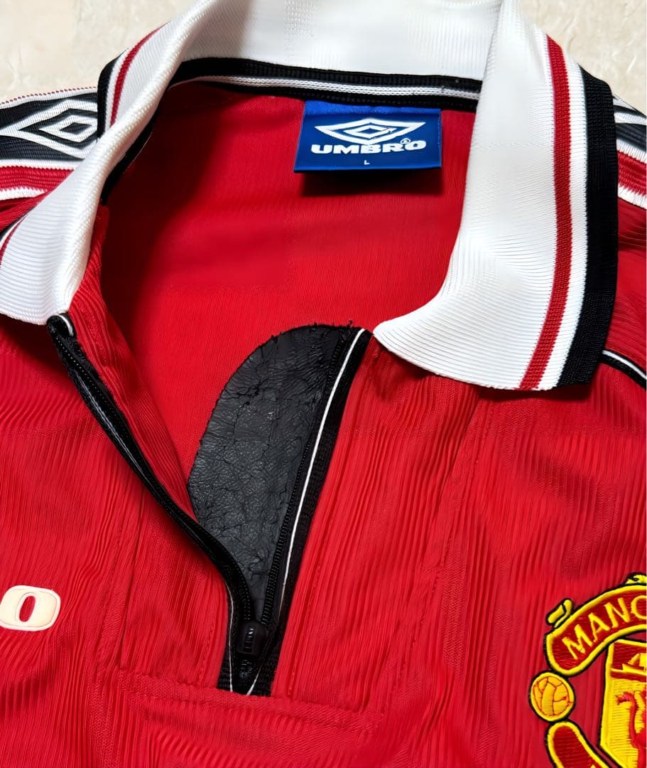 アンブロ　マンチェスターユナイテッド ９８／９９　ユニフォーム　ゲームシャツ
