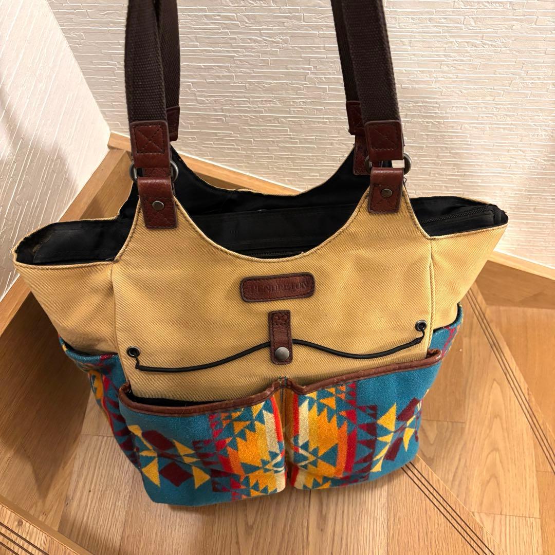 PENDLETON ウール模様 トートバッグ
