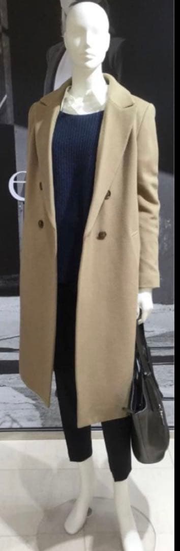 セオリーリュクス　チェスターコート40ネイビー