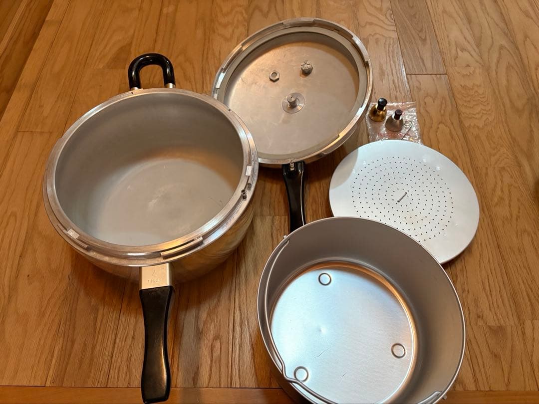 Free⭐︎⭐︎⭐︎　長岡式酵素玄米専用圧力鍋、保温ジャー、カムカム鍋セット