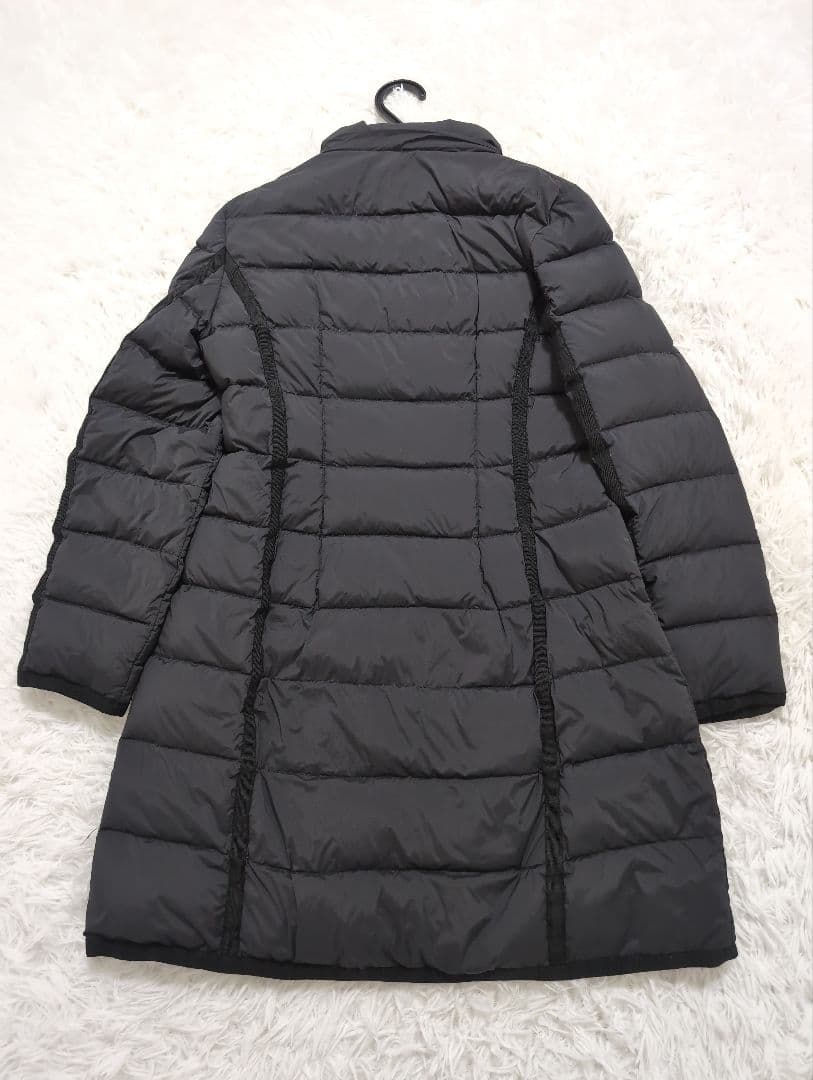 ヤマダヤスコットクラブフード付き ブラックダウンジャケット