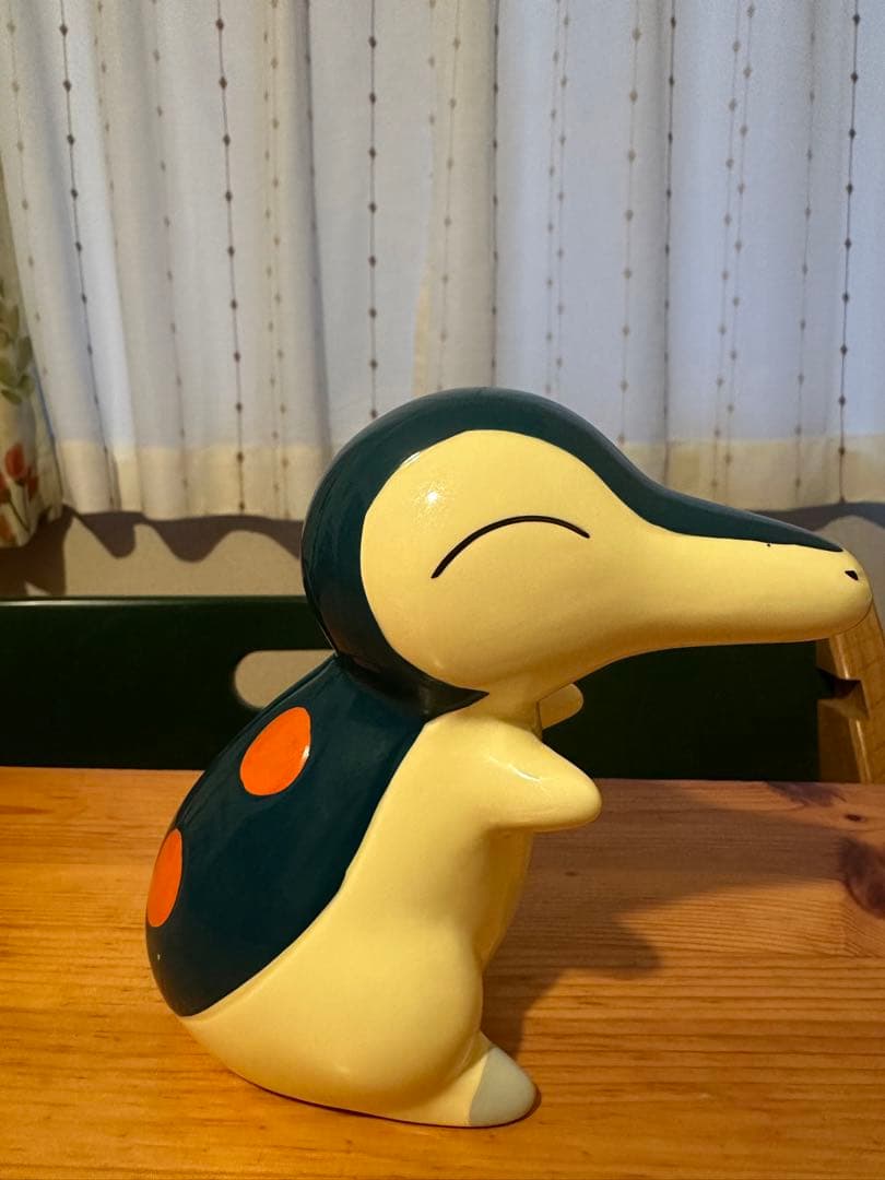 【ヴァン】ヒノアラシの陶器の貯金箱（ポケモン）