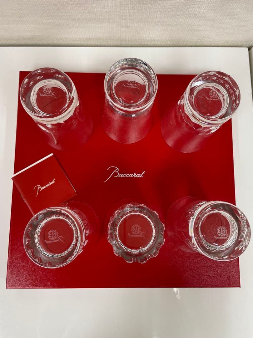 バカラ　タンブラー6客セット