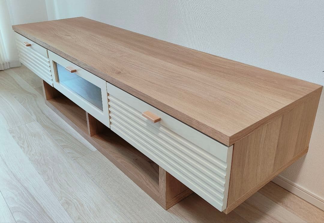 【美品・希少】Francfranc FE 160 テレビボード（ナチュラル）