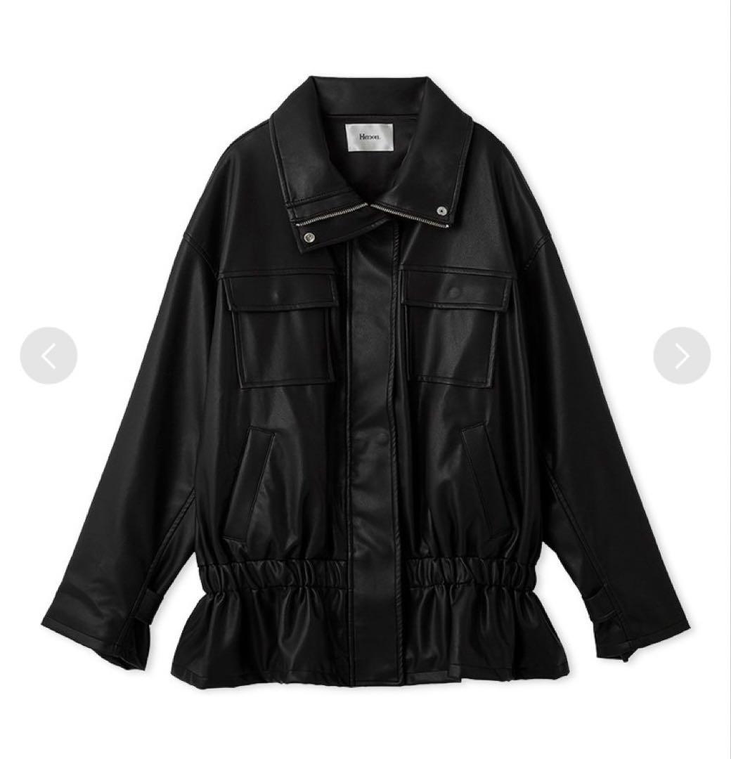 Henon ヘノン　レザージャケット　完売