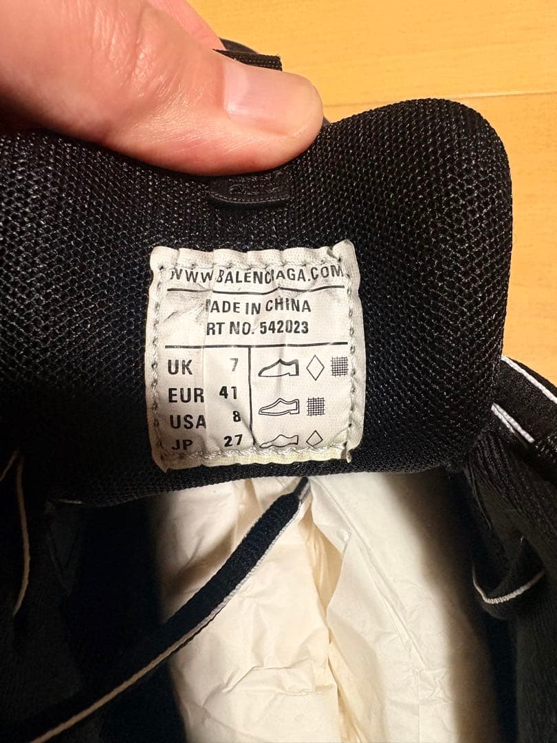 BALENCIAGA Track スニーカー 41 ブラック