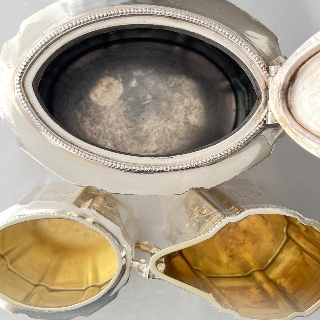 【Harts the Silversmiths】 エドワーディアン ティーセット