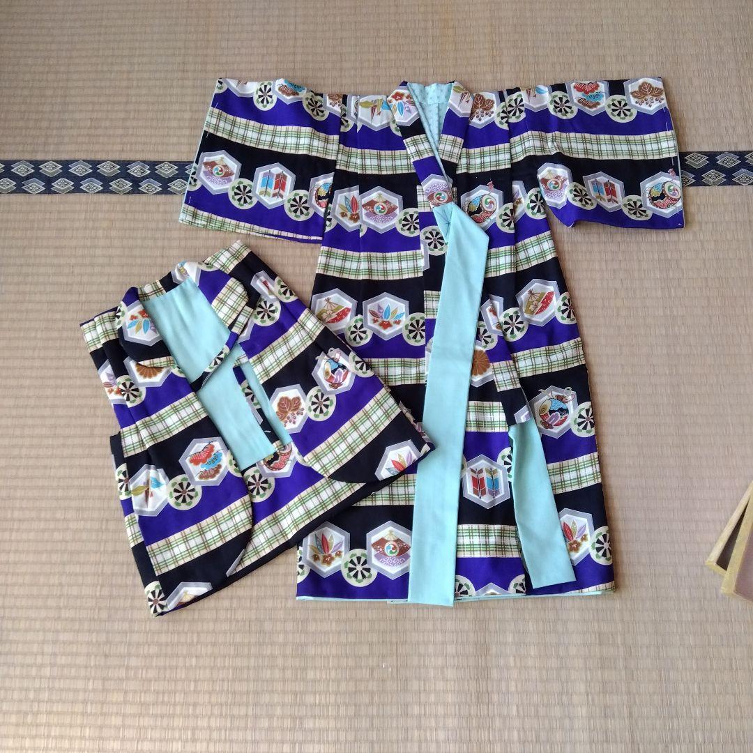 子供　胴着　着物　襦袢　手縫い　和服　和装　赤ちゃん