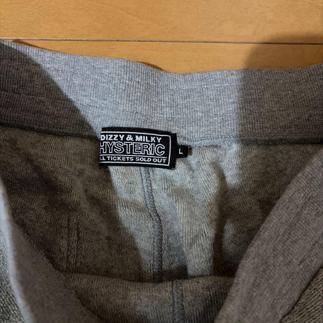 HYSTERIC GLAMOUR グレー パーカー セットアップ　L