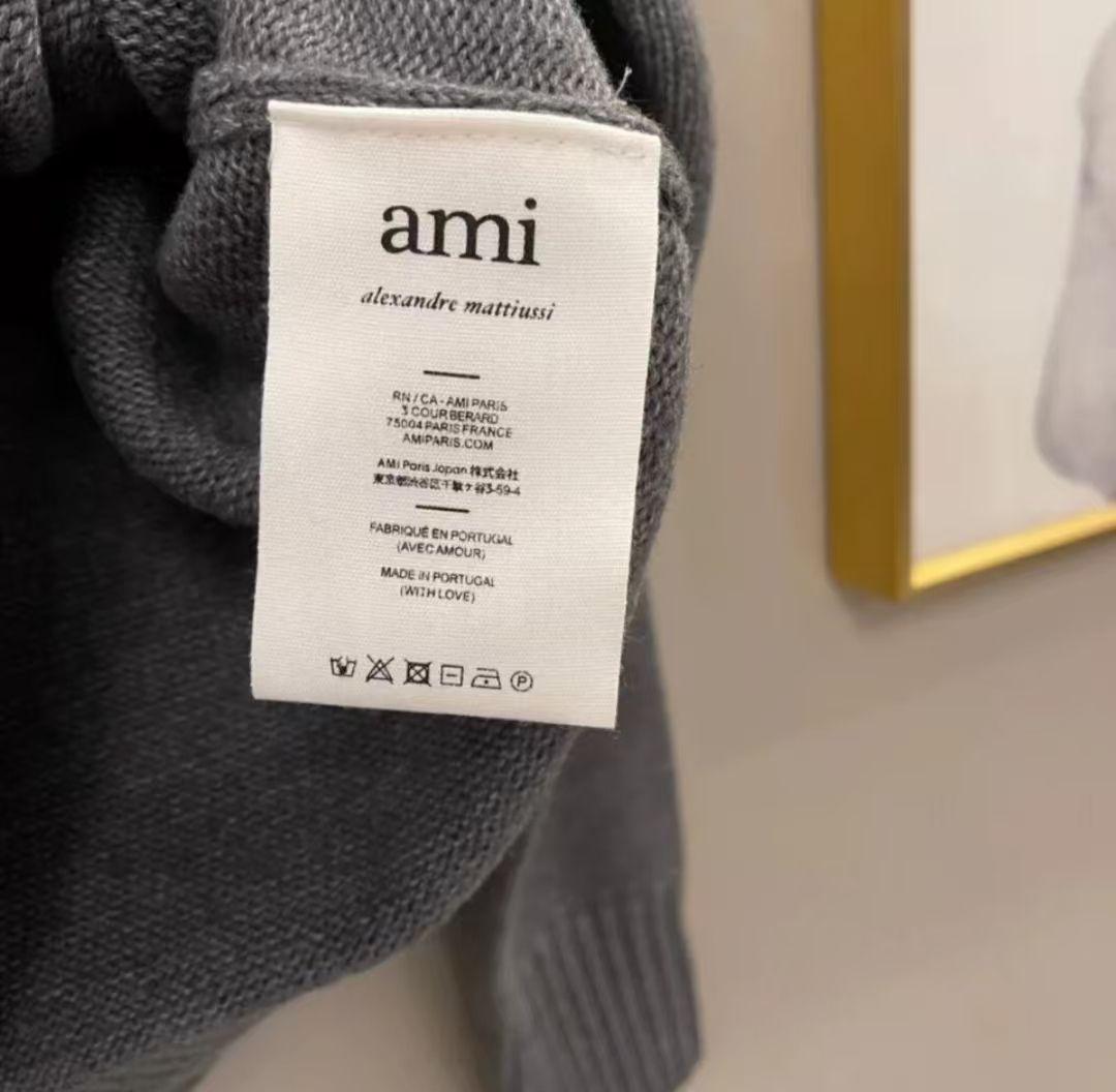 【美品】AMI PARIS ハート刺繍 セーター 男女兼用