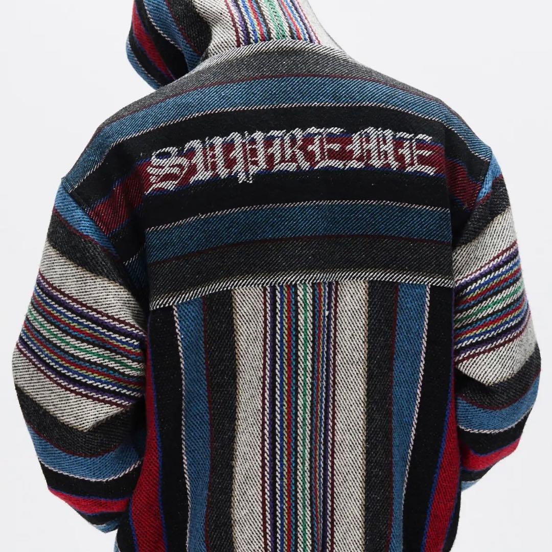 ジャケット・アウター Supreme Woven Stripe Hooded Jacket