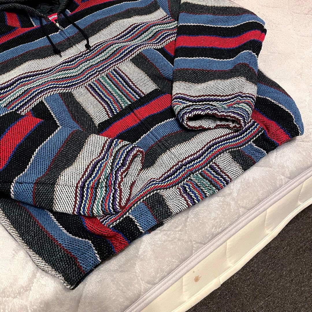 ジャケット・アウター Supreme Woven Stripe Hooded Jacket