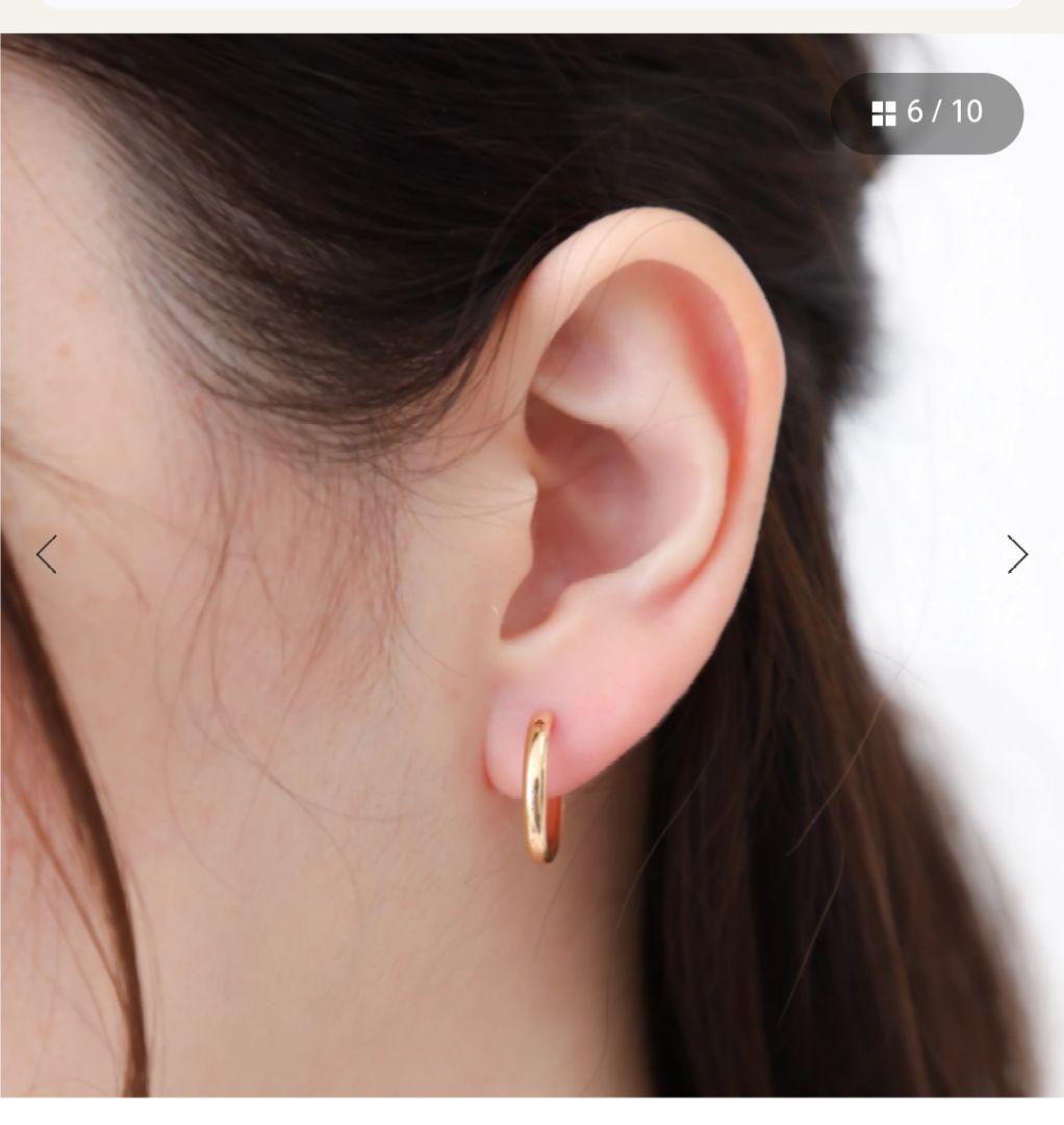 シンプル ピアス レディース
