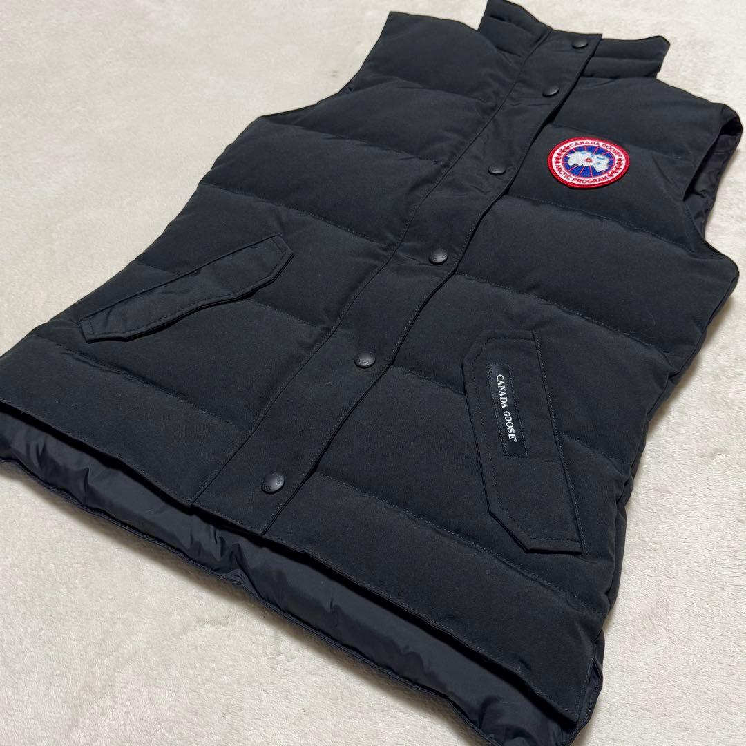 未使用品 カナダグース ダウンジャケット フリースタイルベスト レディース XS
