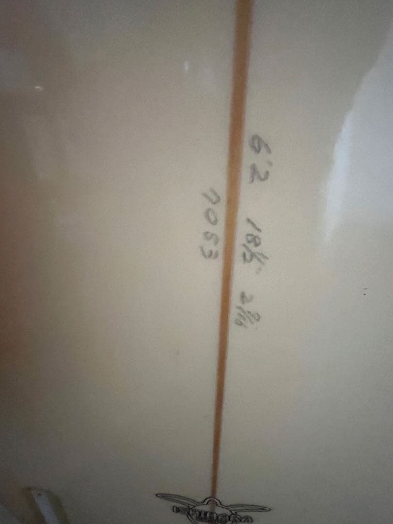 t*g様 ホワイトサーフボード 6'2\" ウォームカレントいしはらシエープ