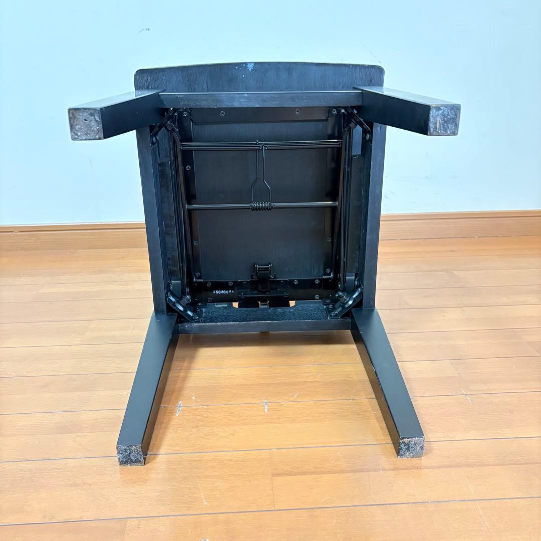 【動作良好・匿名配送】YAMAHA製 トムソン椅子 半艶塗装 アップライトピアノ