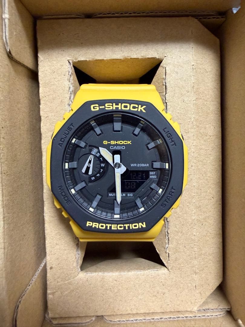 G-SHOCK GA-2100-9AJF イエロー