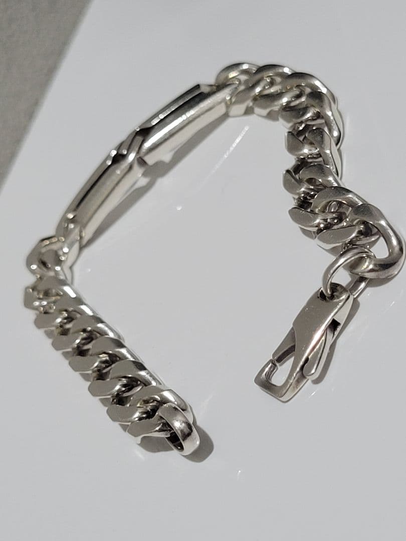 GUCCIグッチ インフィニティノット/Ag925喜平ブレスレット
