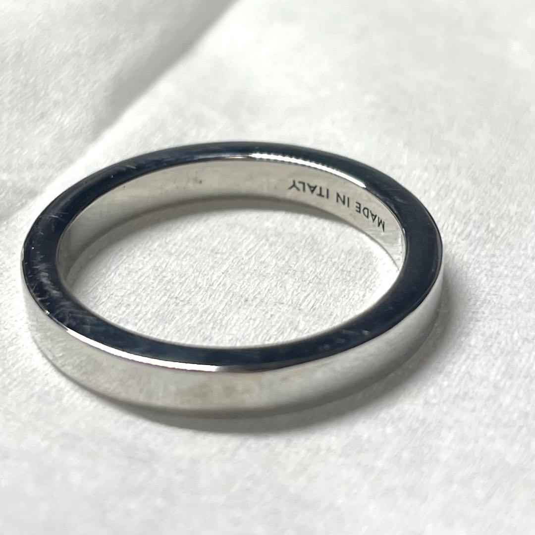 極美品　MM6 Maison Margiela ミニマル シグネチャー リング