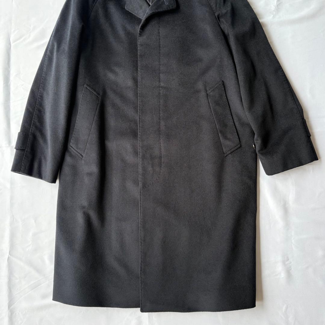 【美品】最高級 アンゴラ100% J.PRESS ステンカラーコート ロング L