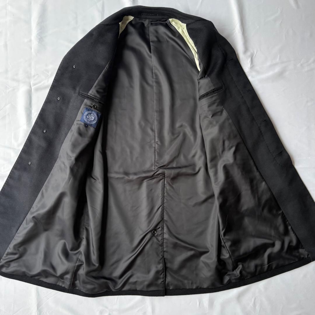 【美品】最高級 アンゴラ100% J.PRESS ステンカラーコート ロング L
