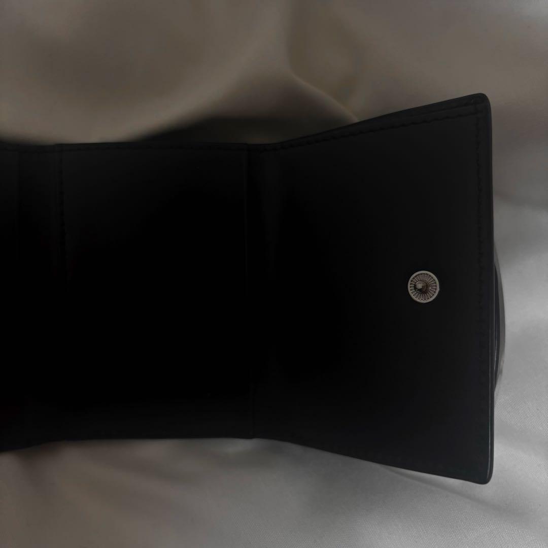 DIESEL メンズ 三つ折財布 ブラック（ほぼ未使用）