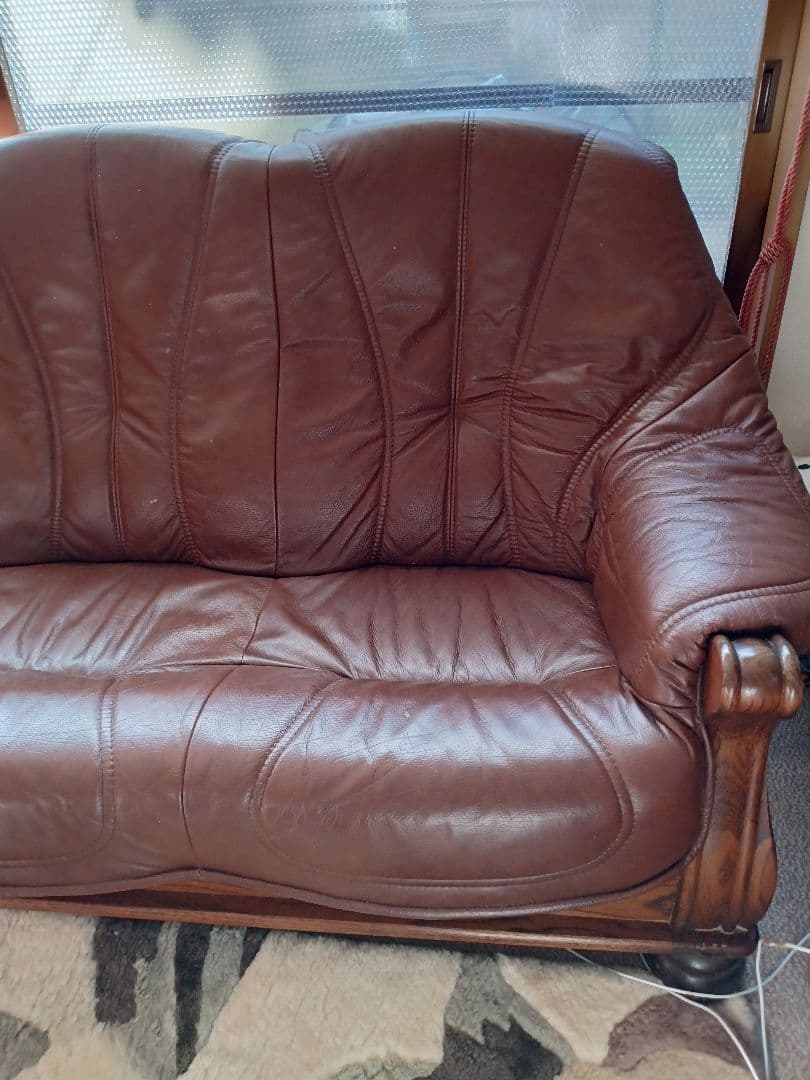 DukeGMGT226○オランダ製 ダッチカントリー 3人掛けソファ