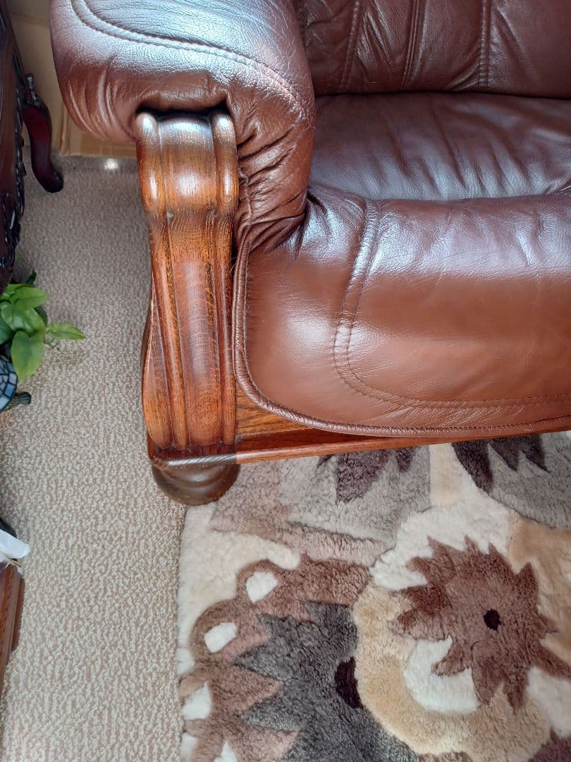 DukeGMGT226○オランダ製 ダッチカントリー 3人掛けソファ