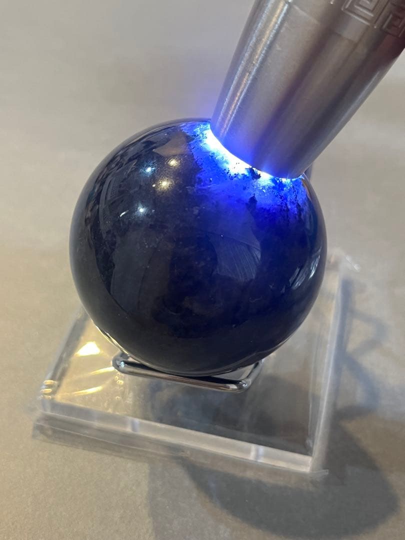 【高品質】アイオライト　スフィア　5.3cm