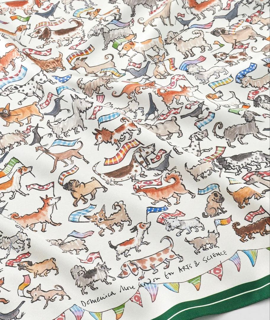 A&S 25AWホリデー　DOMENICA MORE GORDONスカーフ