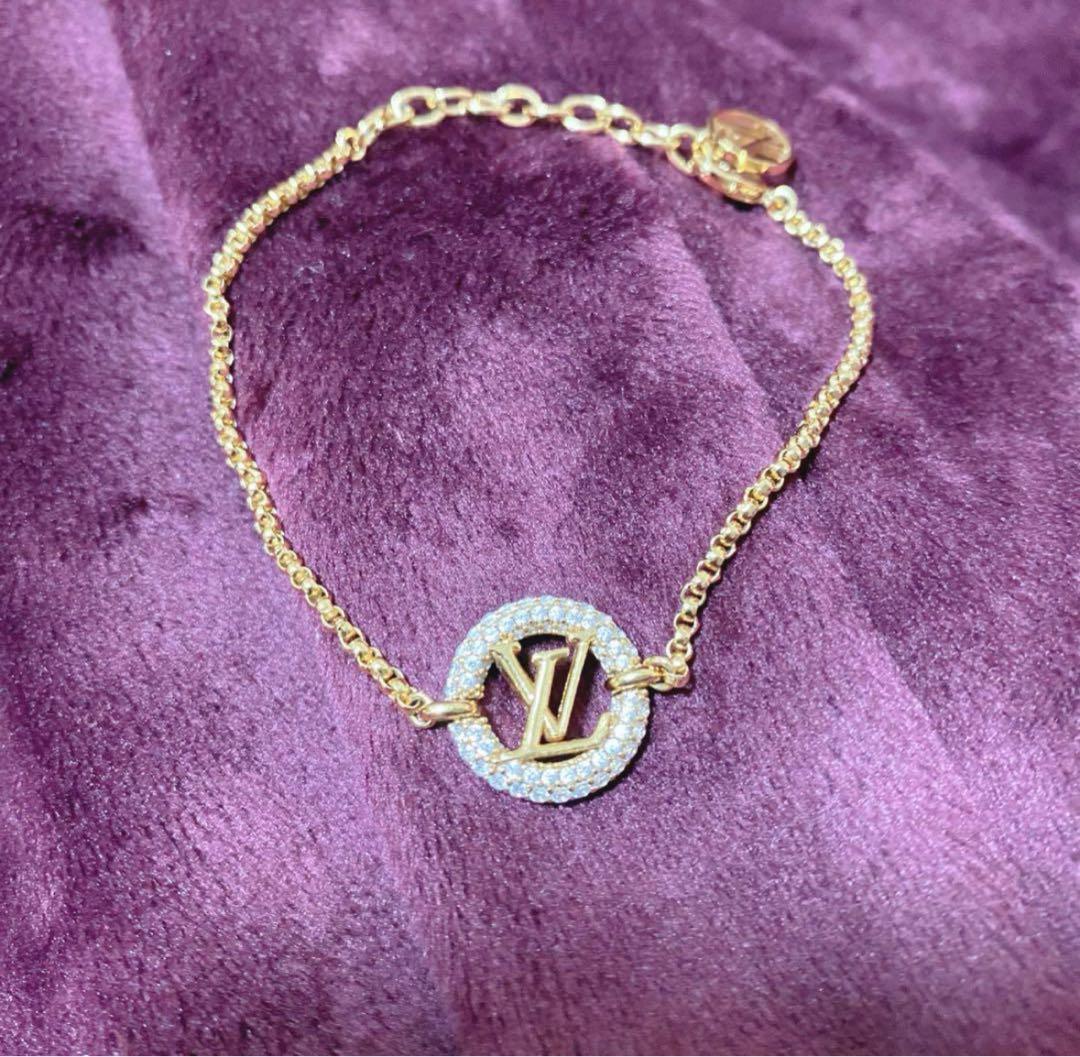LOUIS VUITTON ルイーズバイナイト ブレスレットM00758