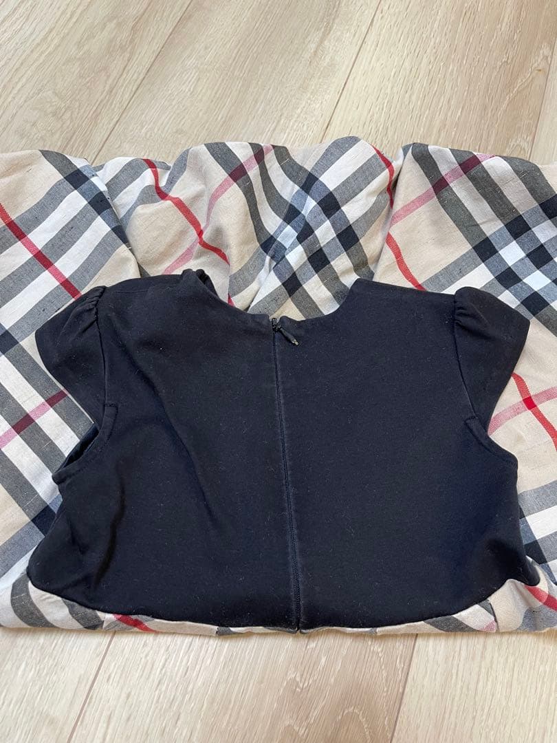 み*様 【BURBERRY】スカートチェック　ワンピース 90CM